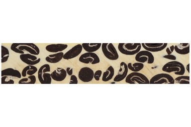 3/4"sq x 5" Coffee and Cream Blank