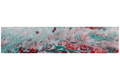 Exp Pen Blank - White w/ Green & Red