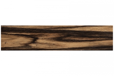 1pc 3/4" Blk/White Ebony