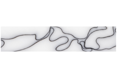 Lava Bright 3/4" White w/Black