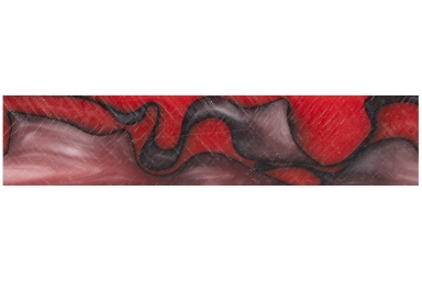 Lava Bright 3/4" Cherry w/Rose