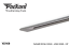 Packard Detail Gouge - Long Grind - 3/8''