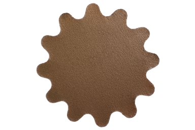 2" 320 Grit Gold Wave Discs (pkg. of 10)
