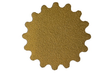 3" 60 Grit Gold Wave Discs (pkg. of 10)