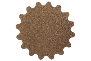 3" 80 Grit Gold Wave Discs (pkg. of 10)