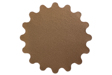 3" 220 Grit Gold Wave Discs (pkg. of 10)