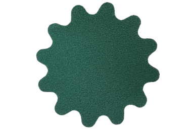 2" 220 Grit Hi-Per Green Wave (pkg. of 10)