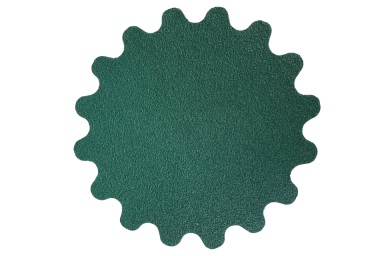 3" 120 Grit Hi-Per Green Wave (pkg. of 10)