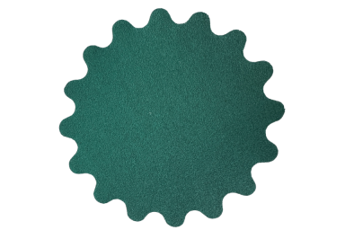 3" 180 Grit Hi-Per Green Wave (pkg. of 10)