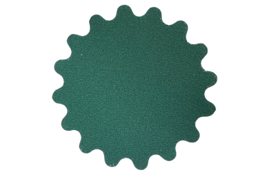 3" 220 Grit Hi-Per Green Wave (pkg. of 10)