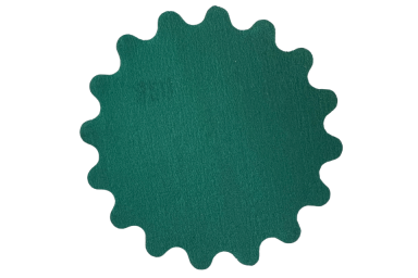 3" 320 Grit Hi-Per Green Wave (pkg. of 10)