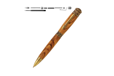 Faith, Hope, Love, Pen Kit - Antique Brass