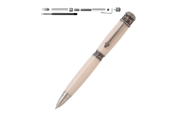Faith, Hope, Love, Pen Kit - Antique Pewter