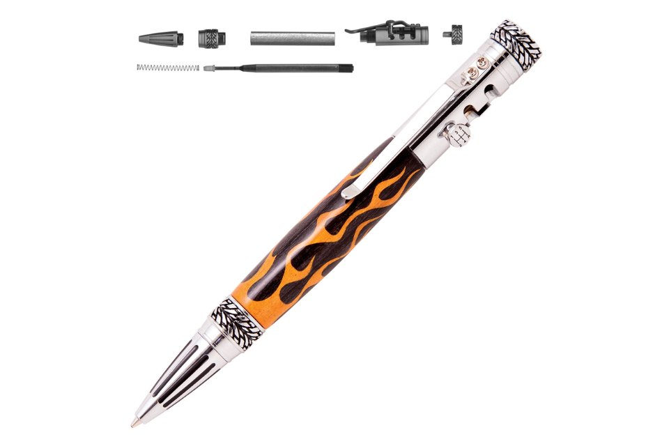 Packard Woodworks The Woodturner's Source Gear Shift Pen Kit Chrome