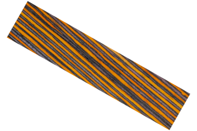 Color Grain Pen Blank - Gold Rush
