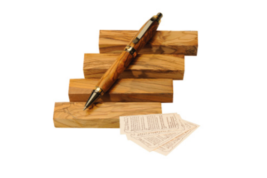 3/4" Bethlehem Olive Pen Blanks (pk 4)