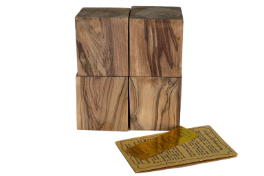Bethlehem Olivewood 2x2-1/4 Blanks(4pk)-B-Stock