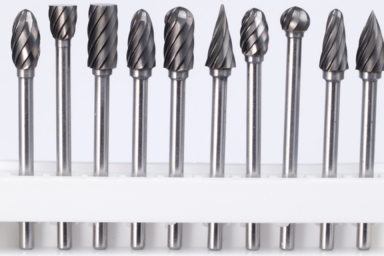 10 Piece Carbide 1/8" Carving Burr Set