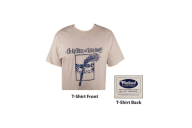 I'd Rather be Turning T-shirt - Cream