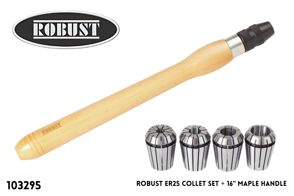 Packard Woodworks: The Woodturner's Source: Robust ER25 Collet Set