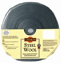 Packard Woodworks: The Woodturner's Source: Liberon 0000 Steel Wool - 1kg  (2.2lb) Roll